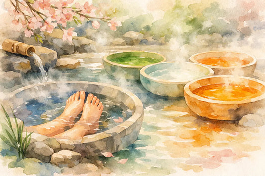 足湯 水の色 変化 理由をやさしく解説。色だけで体調を決めないために知っておきたいこと