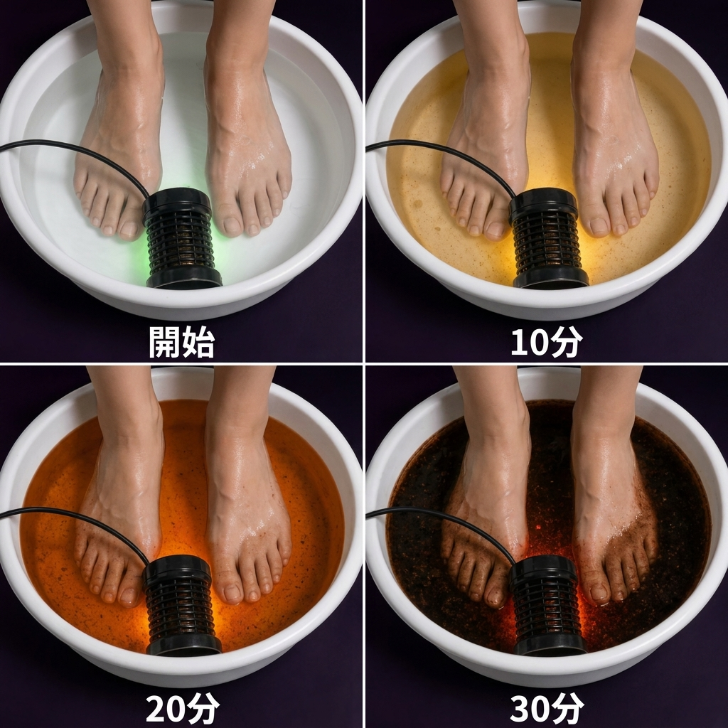 ユヴィア デトックス足湯