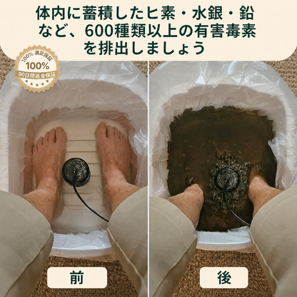 ユヴィア デトックス足湯